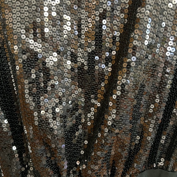 BCBG Generation Asymmetric Sequin Cocktail Dress Size Small - Picture 8 of 15